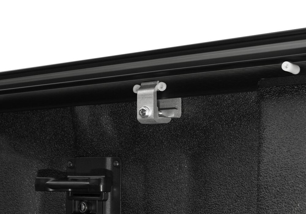 PowertraxPRO MX Retractable Tonneau Cover Rugged Aluminum Construction Electric Cover Matte Black 2007-2021 Toyota Tundra Regular/Double Cab 6' 6 inch Bed with Deck Rail System without Stake Pockets