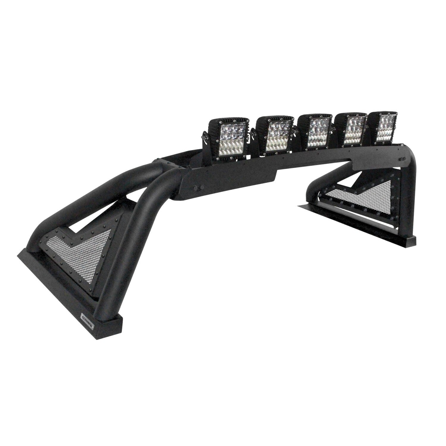Sport Bar 2.0 with Power Actuated Retractable Light Mount Textured Black 2007-2021 Toyota Tundra 2009-2026 Dodge Ram 1500/2500/3500 Go Rhino