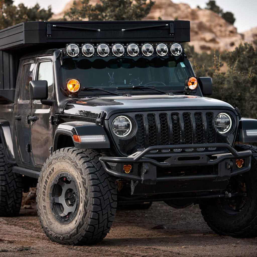 Gravity Titan 6 Inch LED Single Wide-40 KC HiLiTES