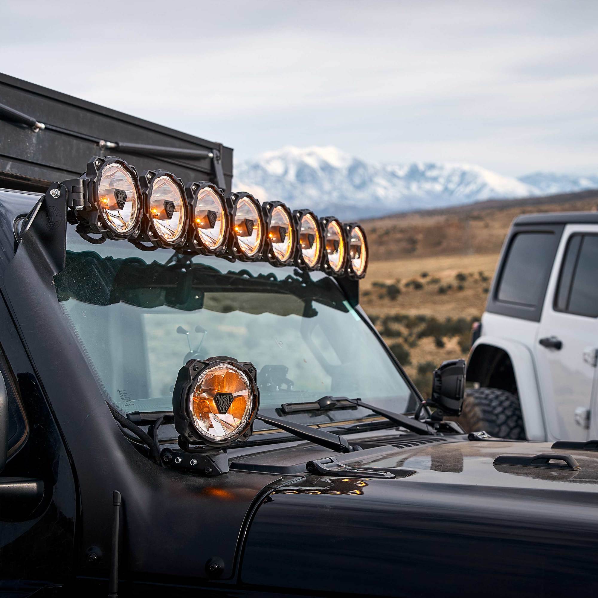 Gravity Titan 6 Inch LED Pair Wide-40 KC HiLiTES
