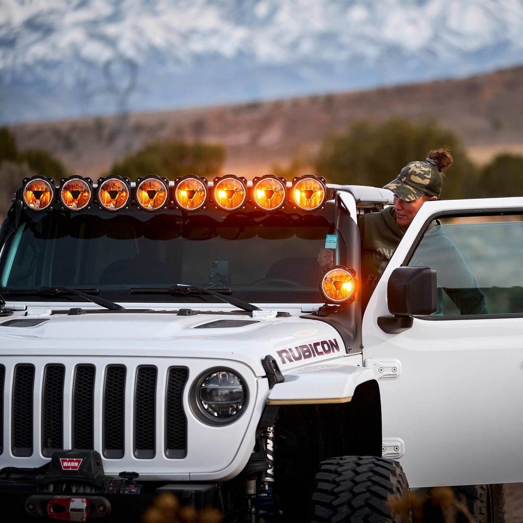 Gravity Titan 6 Inch LED Pair Wide-40 KC HiLiTES