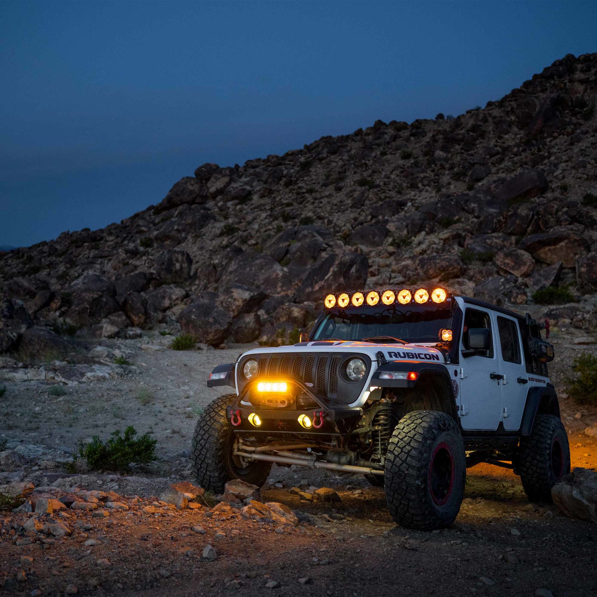 50 Inch Gravity Titan LED Light Bar 8-Lght KC HiLiTES