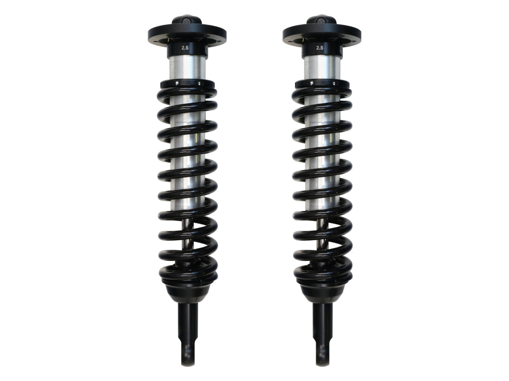 2009-2013 Ford F-150 4WD 0-2.63 Inch Lift Front V.S. 2.5 Series Coilover Kit Internal Reservoir Icon Vehicle Dynamics