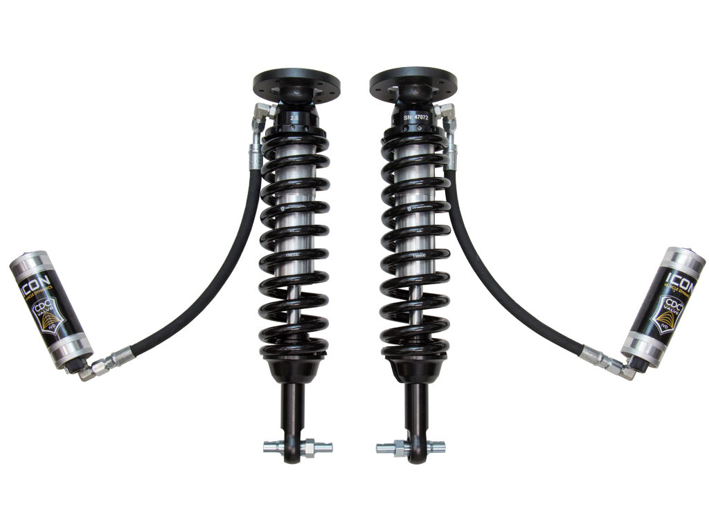 2015 F150 4WD 2-2.63 Inch 2.5 VS RR CDCV Coilover Kit Icon Vehicle Dynamics