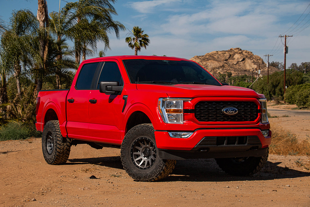 2021-2023 Ford F-150 2WD 0-3 Inch Lift Front V.S. 2.5 Series Coilovers Remote Reservoir W/ CDEV Pair Icon Vehicle Dynamics