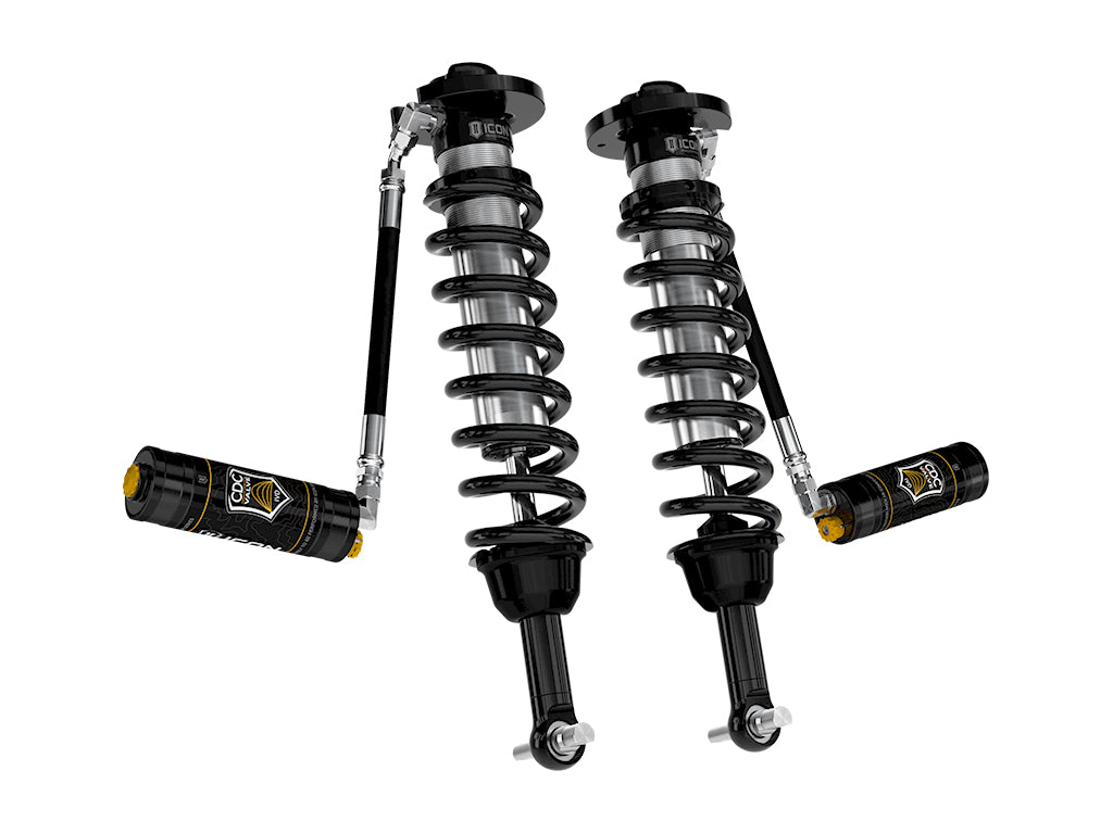 2021-2024 Ford F-150 4WD 0-2.75 Inch Lift Front V.S. 2.5 Series Coilovers Remote Reservoir W/ CDCV Pair Icon Vehicle Dynamics