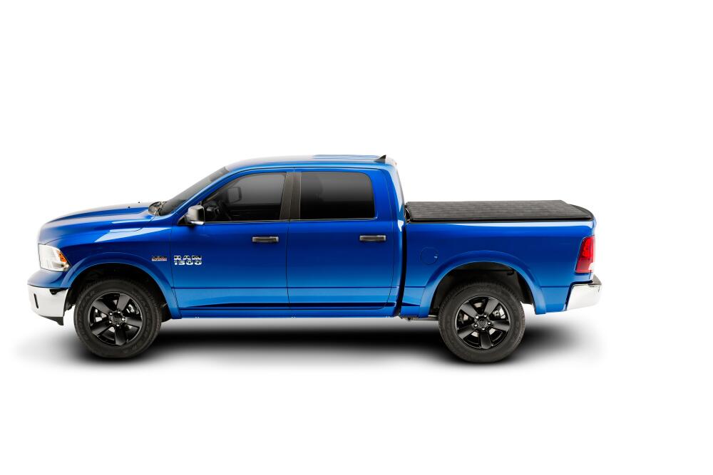 Trifecta 2.0 Tonneau Cover Black Leather Grained Fabric 2012-2018 (2019-2024 Classic) Ram 1500/2012-2019 2500/3500 6' 4 inch Bed with RamBox Extang
