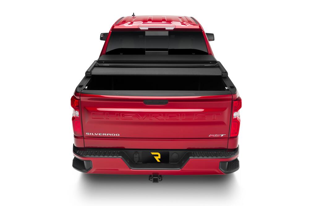 Trifecta 2.0 Tonneau Cover Black Leather Grained Fabric 2019 (New Body Style)-2026 Silverado/Sierra 1500 6' 7 inch Bed without Factory Side Storage Boxes without CarbonPro Tailgate with or without MultiPro/MultiFlex Tailgate Extang
