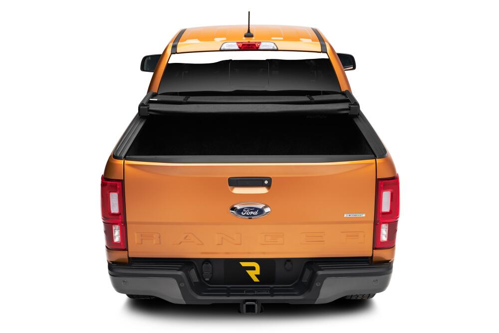 Trifecta 2.0 Tonneau Cover Black Leather Grained Fabric 2019-2023 Ford Ranger 5' Bed Extang