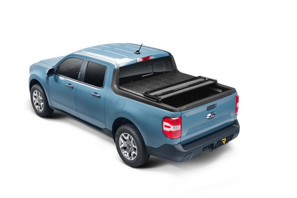 Trifecta 2.0 Tonneau Cover Black Leather Grained Fabric 2022-2026 Ford Maverick Extang