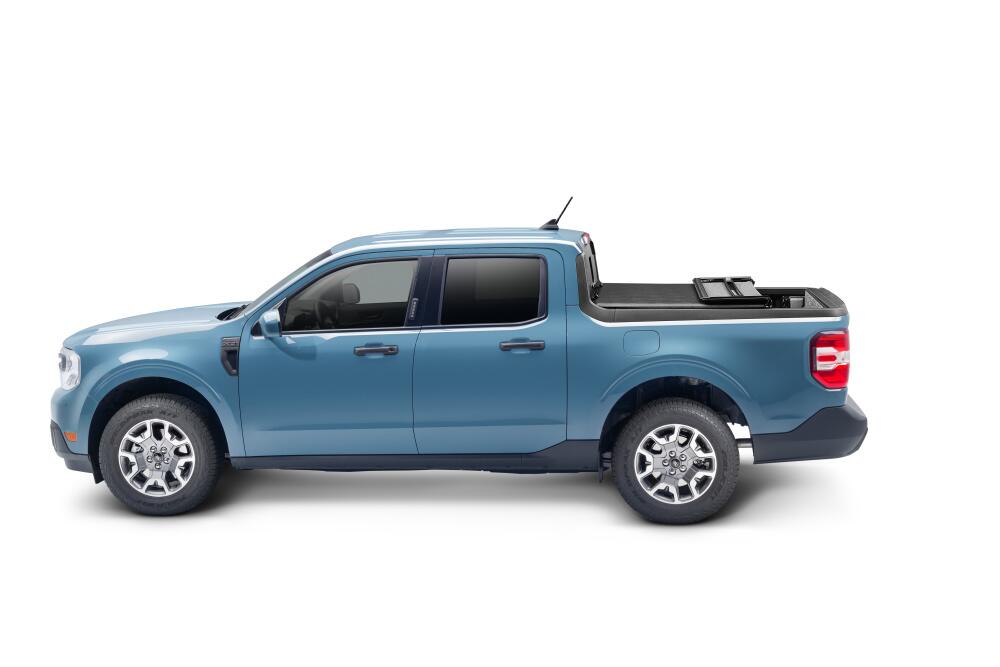 Trifecta 2.0 Tonneau Cover Black Leather Grained Fabric 2022-2026 Ford Maverick Extang