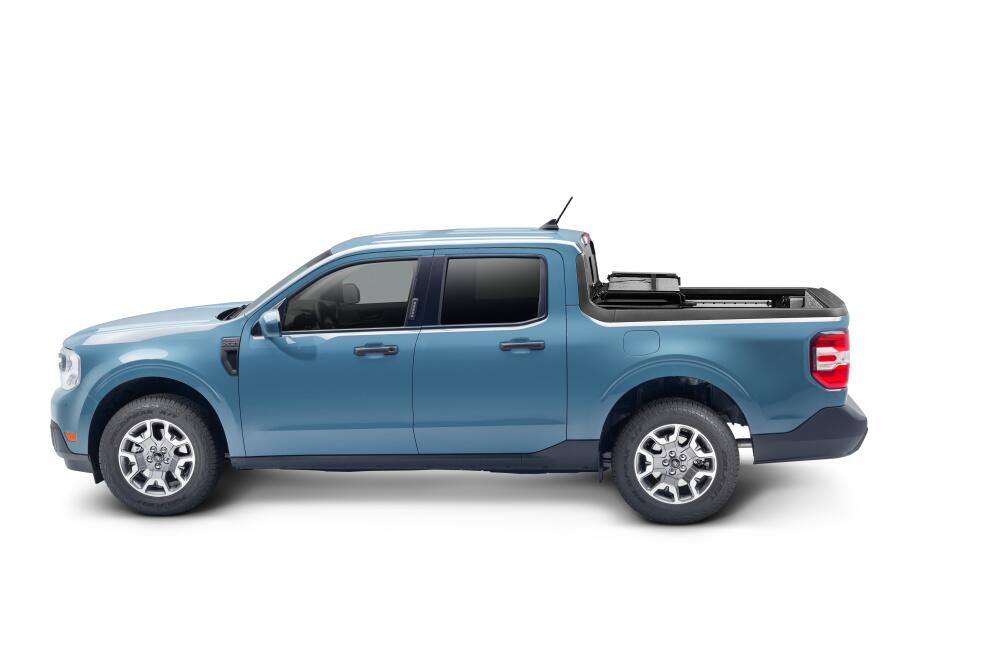 Trifecta 2.0 Tonneau Cover Black Leather Grained Fabric 2022-2026 Ford Maverick Extang