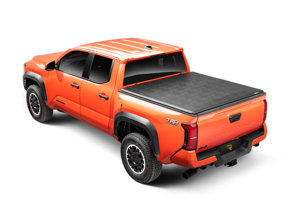 Trifecta 2.0 Tonneau Cover Black Leather Grained Fabric 2024-2026 Toyota Tacoma 6' 2 inch Bed Extang