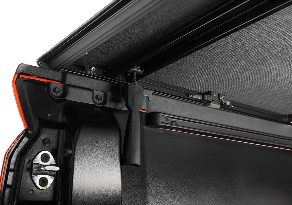 Trifecta 2.0 Tonneau Cover Black Leather Grained Fabric 2024-2026 Toyota Tacoma 6' 2 inch Bed Extang