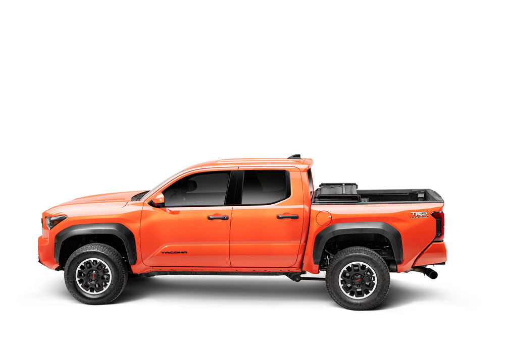 Trifecta 2.0 Tonneau Cover Black Leather Grained Fabric 2024-2026 Toyota Tacoma 6' 2 inch Bed Extang