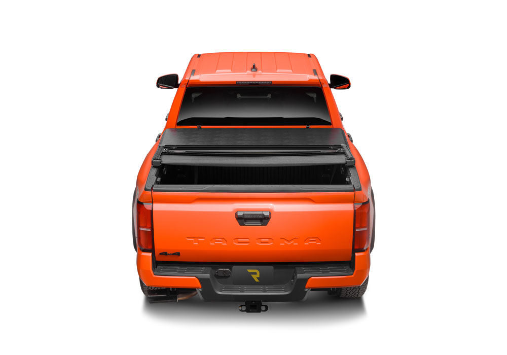 Trifecta 2.0 Tonneau Cover Black Leather Grained Fabric 2024-2026 Toyota Tacoma 6' 2 inch Bed Extang