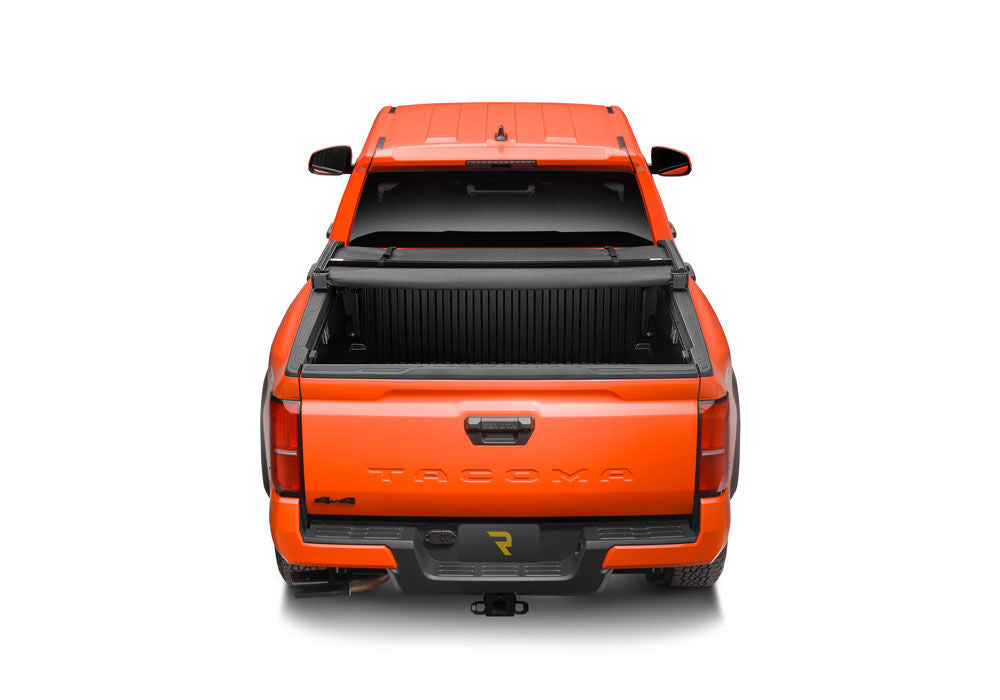 Trifecta 2.0 Tonneau Cover Black Leather Grained Fabric 2024-2026 Toyota Tacoma 6' 2 inch Bed Extang