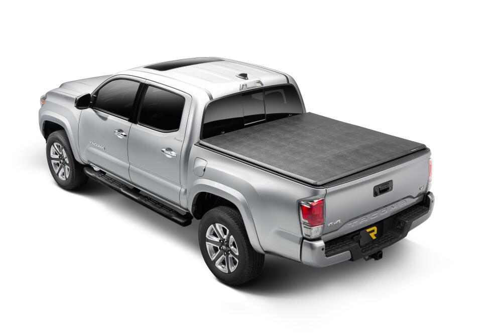 Trifecta 2.0 Tonneau Cover Black Leather Grained Fabric 2016-2023 Toyota Tacoma 6' Bed Extang