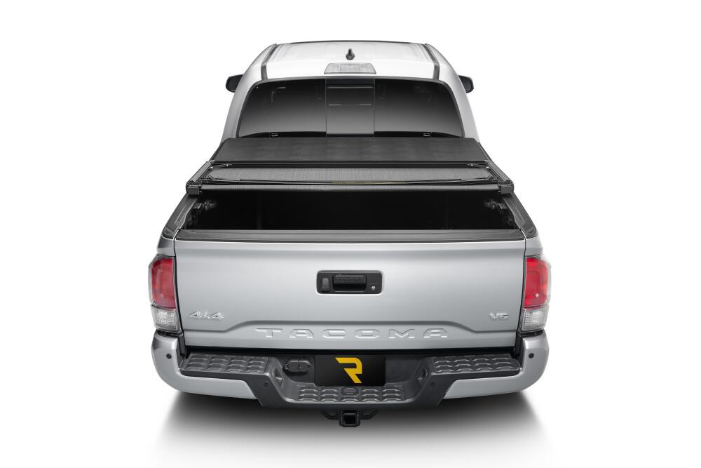 Trifecta 2.0 Tonneau Cover Black Leather Grained Fabric 2016-2023 Toyota Tacoma 6' Bed Extang