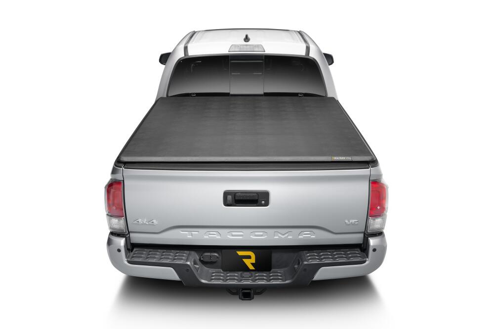 Trifecta 2.0 Tonneau Cover Black Leather Grained Fabric 2005-2015 Toyota Tacoma 6' Bed Extang