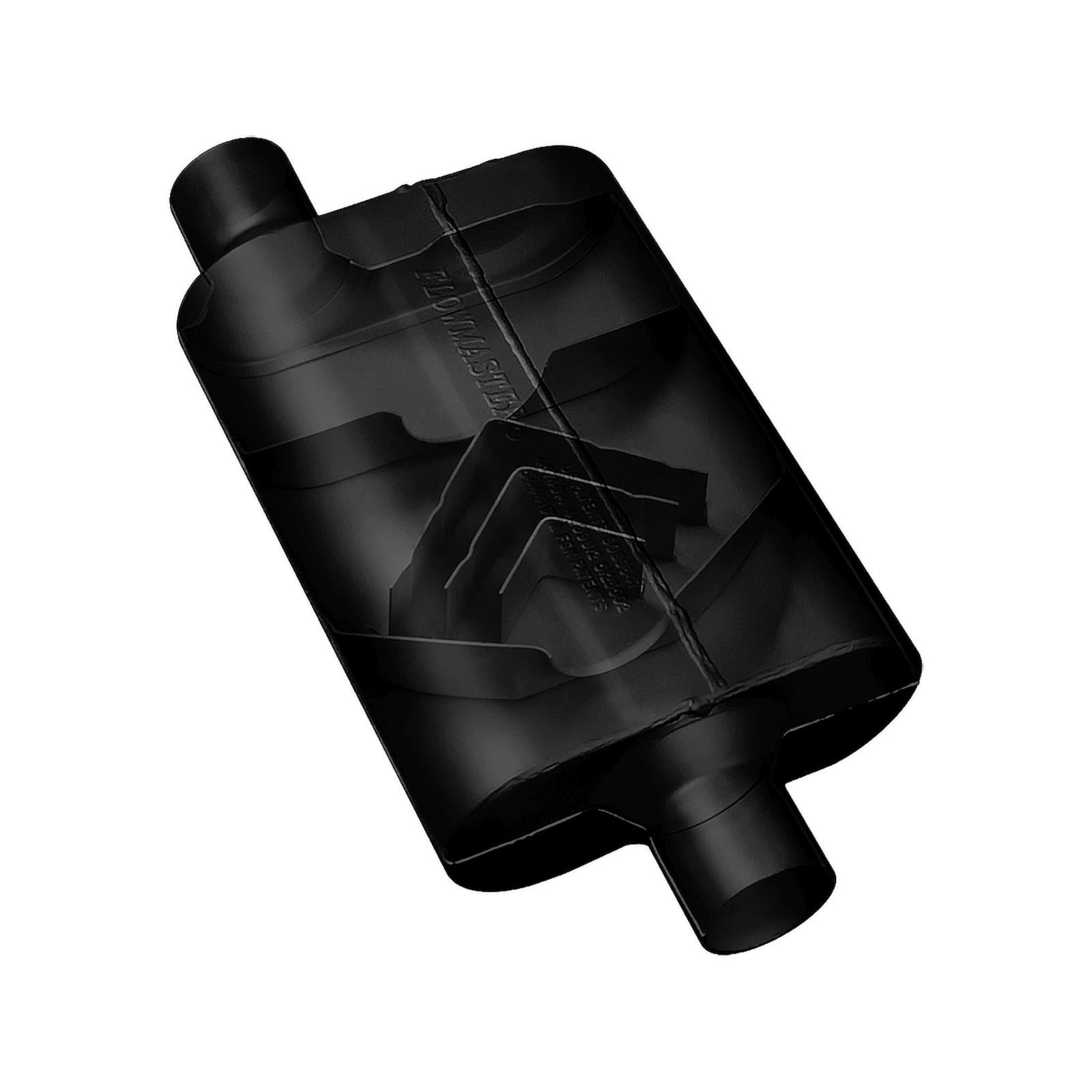 40 Series Delta Flow Chambered Muffler 40 Delta Flow 3.00 Offset In 3.00 Center Out Aggressive Sound Flowmaster