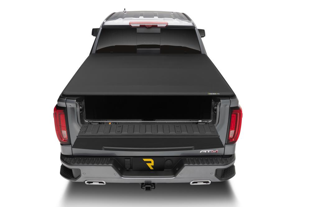 Trifecta Signature 2.0 Tonneau Cover Black Acrylic Canvas 2019 (New Body Style)-2026 Silverado/Sierra (without CarbonPro Bed) 5' 9 inch Bed without Factory Side Storage Boxes with or without MultiPro/MultiFlex Tailgate Extang