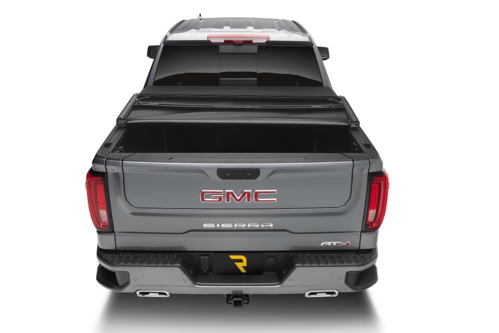 Trifecta Signature 2.0 Tonneau Cover Black Acrylic Canvas 2019 (New Body Style)-2026 Silverado/Sierra (without CarbonPro Bed) 5' 9 inch Bed without Factory Side Storage Boxes with or without MultiPro/MultiFlex Tailgate Extang