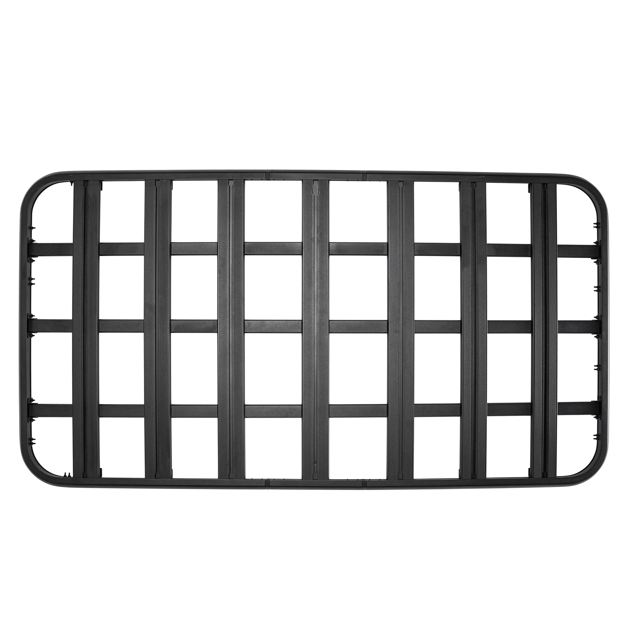 Defender Platform Roof Rack 50 Inch Wide x 94 Inch Long x 2 Inch Sides Smittybilt