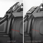 Sport Bar 2.0 Power Acuated Retractable Light Mount Conversion Kit Textured Black 2015-2025 Colorado/Canyon 2016-2023 Toyota Tacoma Go Rhino