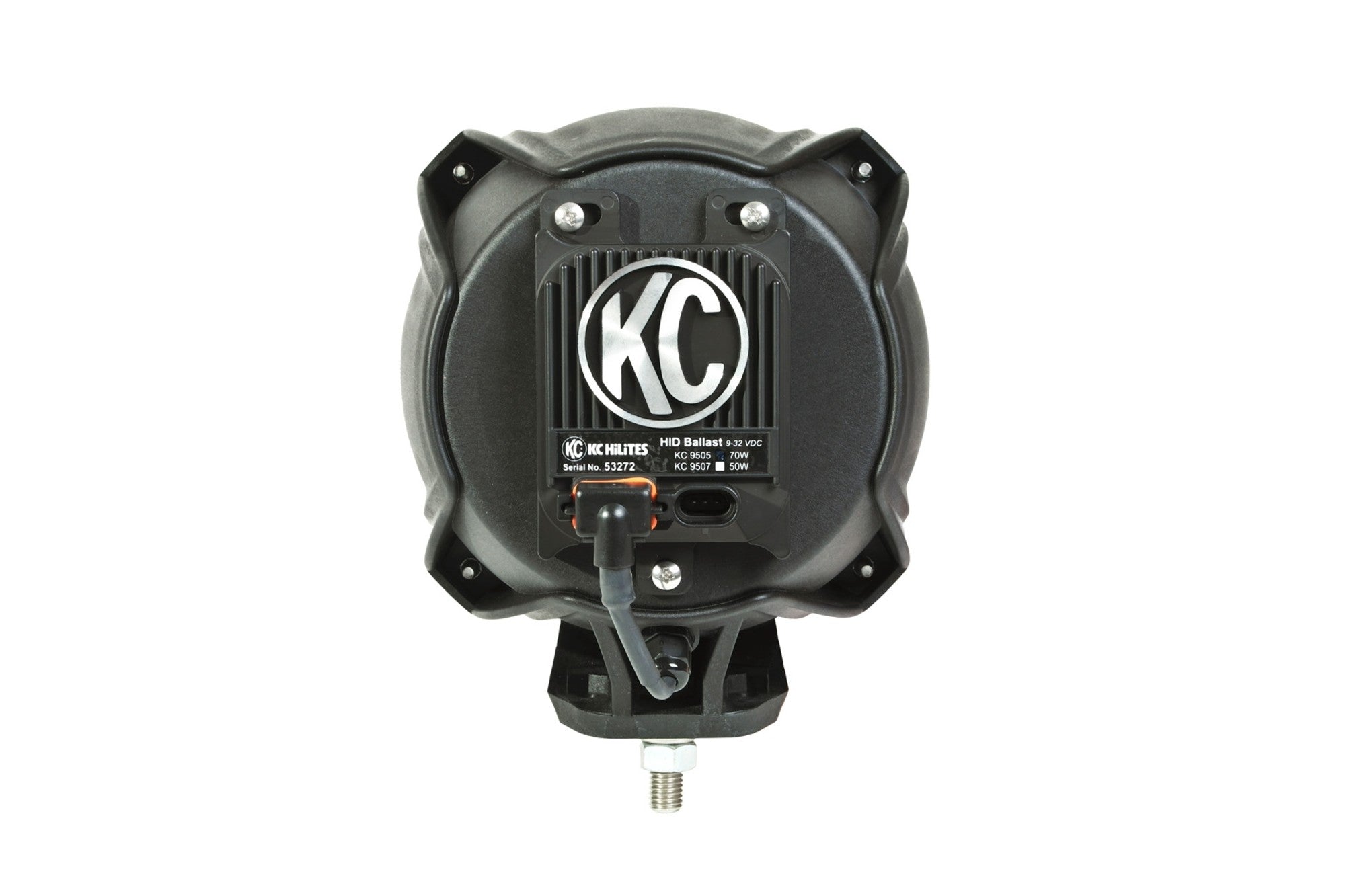 Carbon Pod HID 7 Inch Spread 1 Light KC HiLiTES