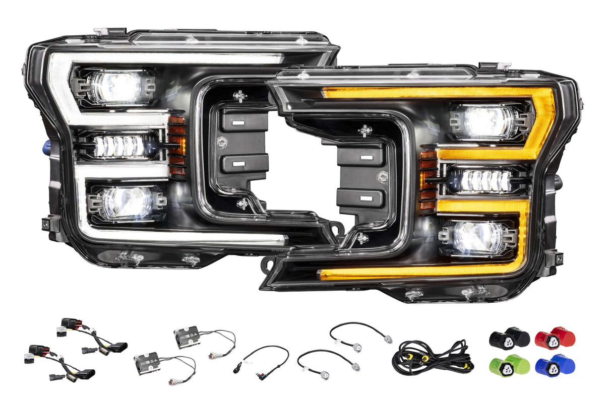 Morimoto XB Evo Headlights: 18-20 Ford F-150 (Set)