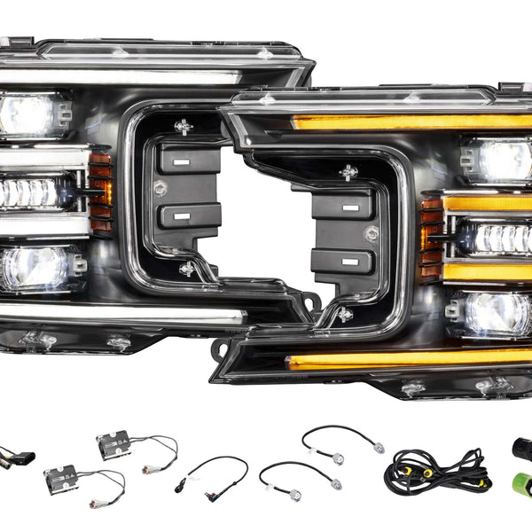 Morimoto XB Evo Headlights: 18-20 Ford F-150 (Set)