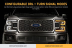Morimoto XB Evo Headlights: 18-20 Ford F-150 (Set)