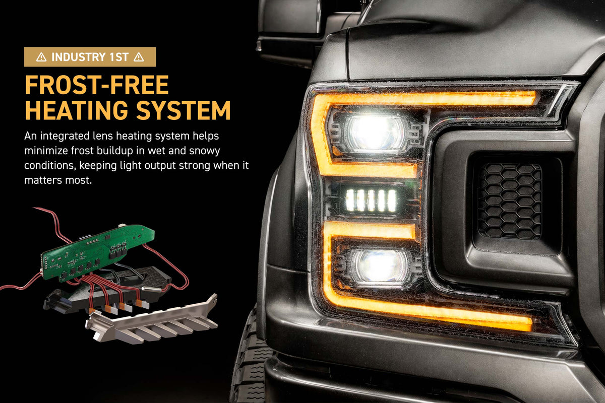 Morimoto XB Evo Headlights: 18-20 Ford F-150 (Set)