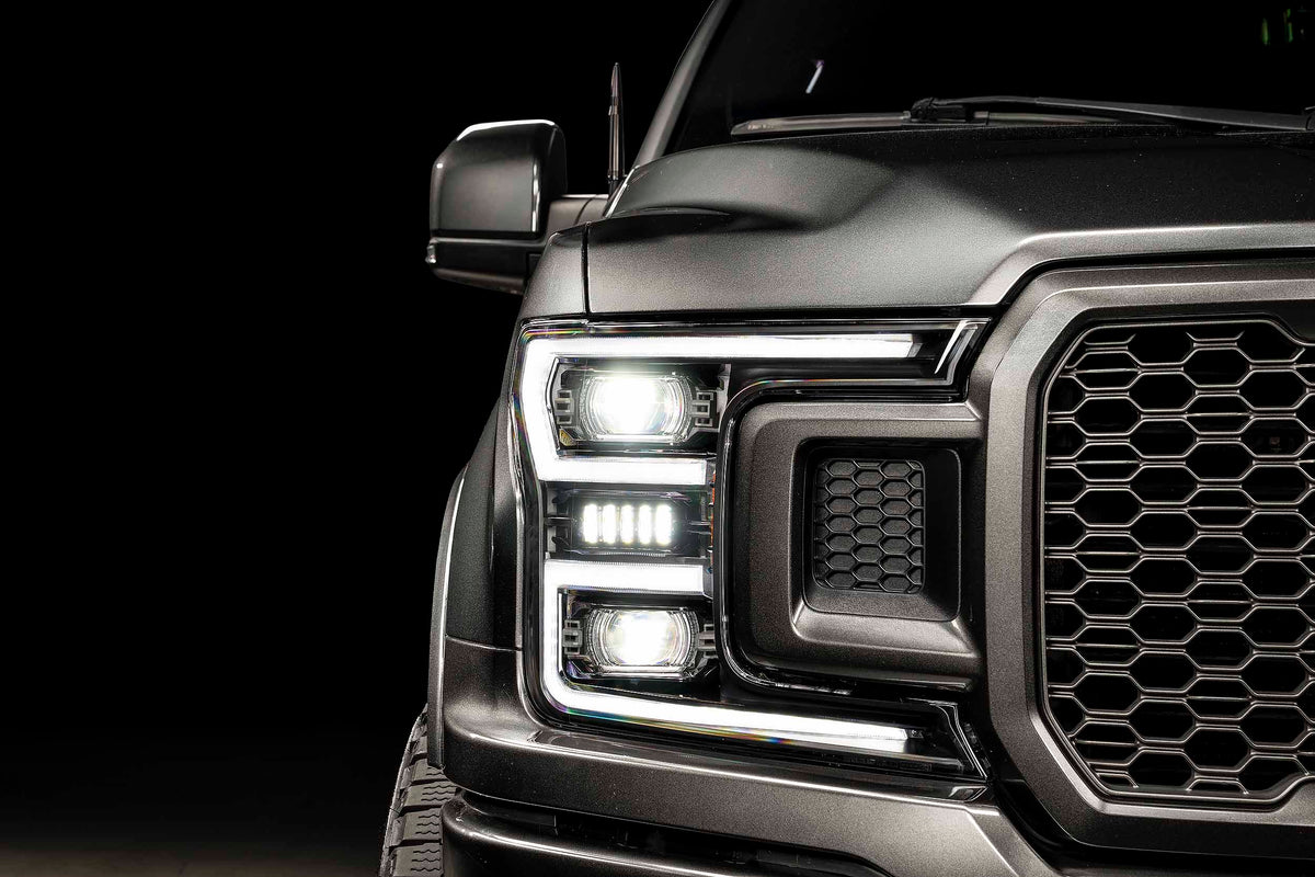 Morimoto XB Evo Headlights: 18-20 Ford F-150 (Set)