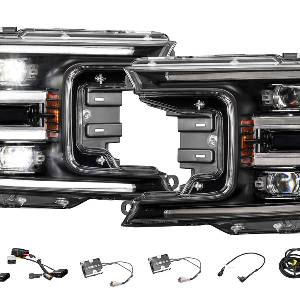 Morimoto XB Evo Hybrid Headlights: 18-20 Ford F-150 (Set)