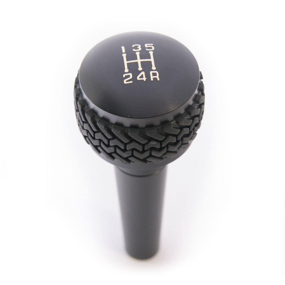97-06 Jeep TJ 5-Speed Shift Knob; Black - Apollo Off-Road