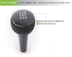 97-06 Jeep TJ 5-Speed Shift Knob; Black - Apollo Off-Road