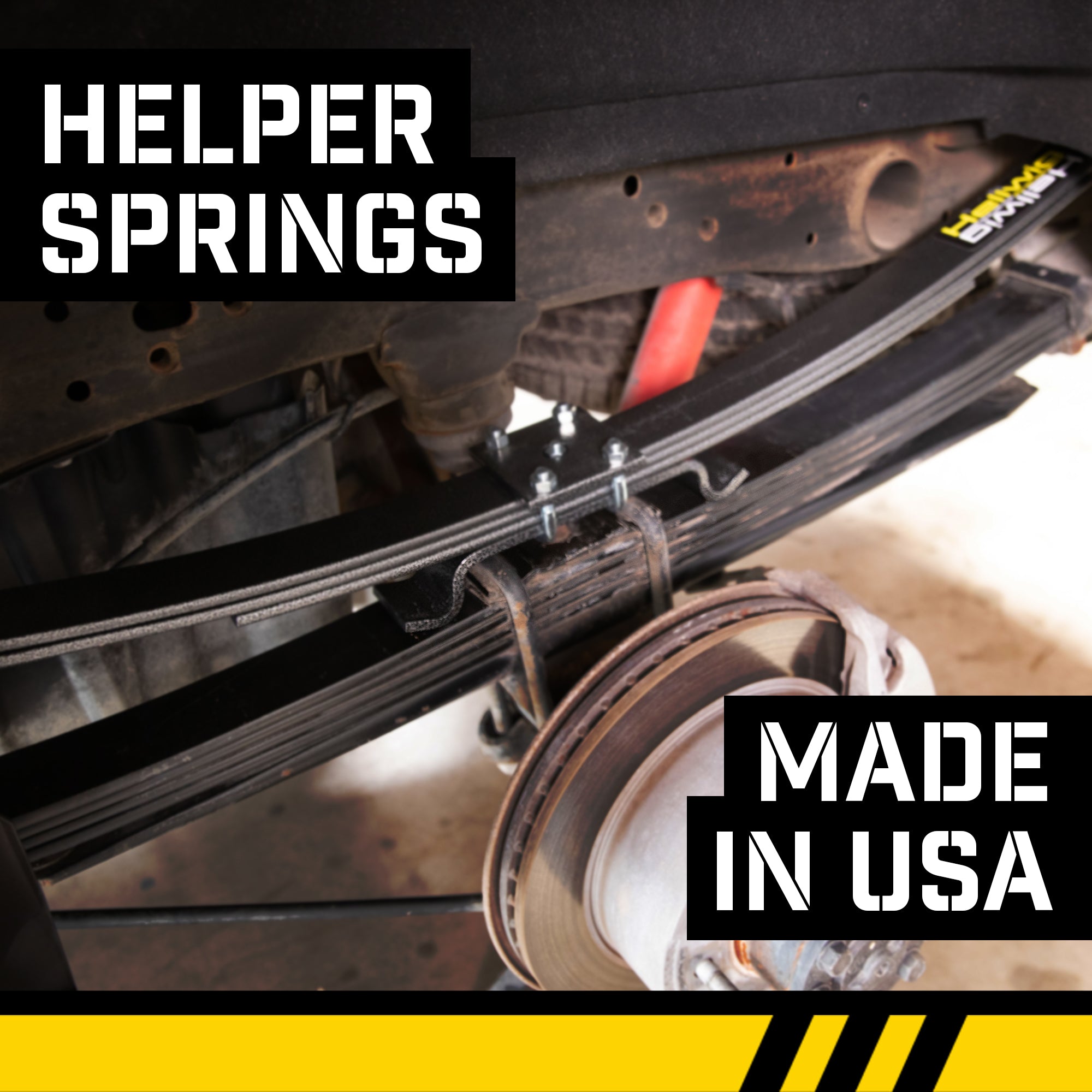 Contact Helper Spring Dodge 2003-2013 2500 2003-2026 3500, 2017-2026 Ram 3500 Cab & Chassis W/ Factory Contact Overload Springs, 21-23 4500/5500 Cab And Chassis With Factory Contact Overload Leaf Springs Hellwig