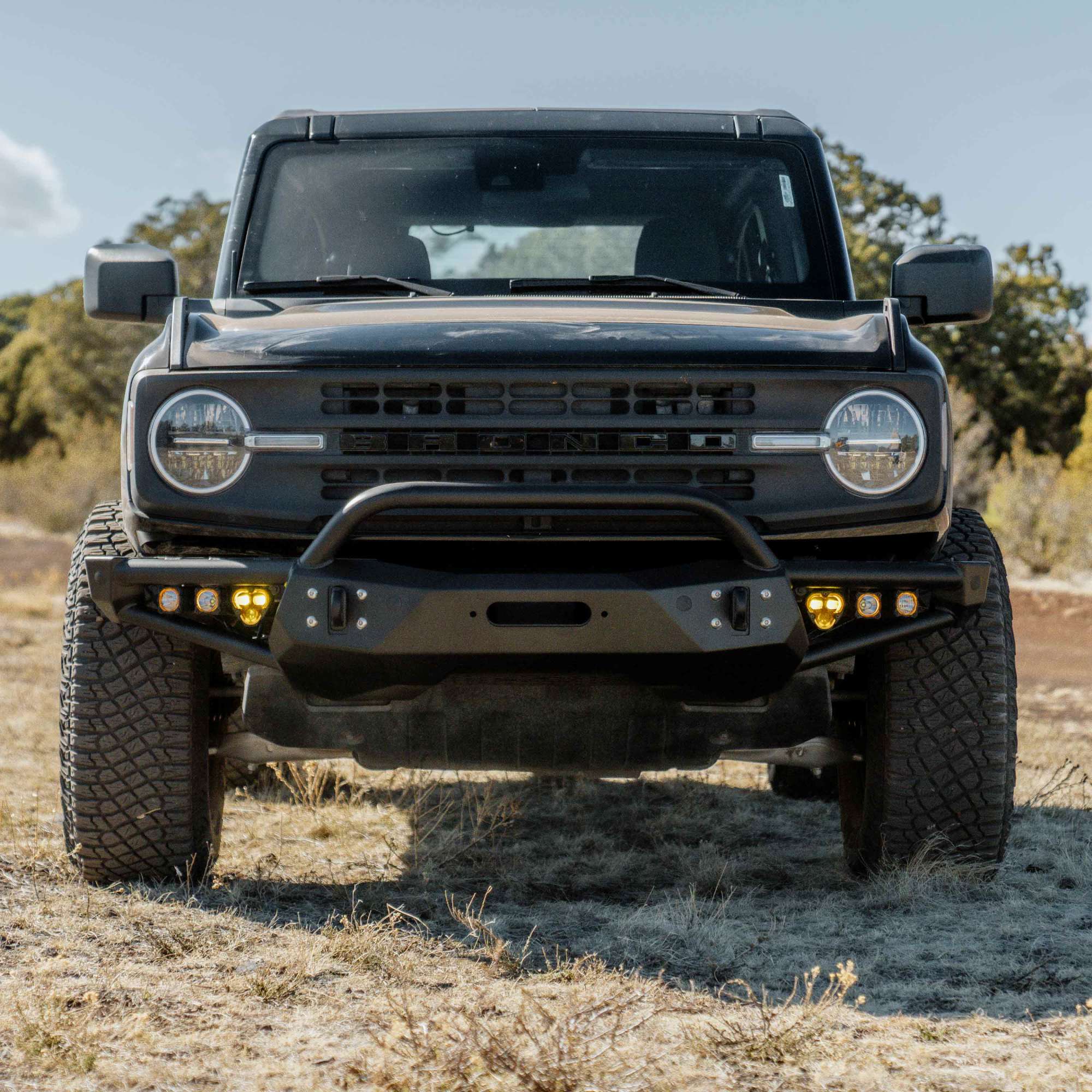 Hybrid Front Bumper LED Light Kit SAE System KC HiLiTES