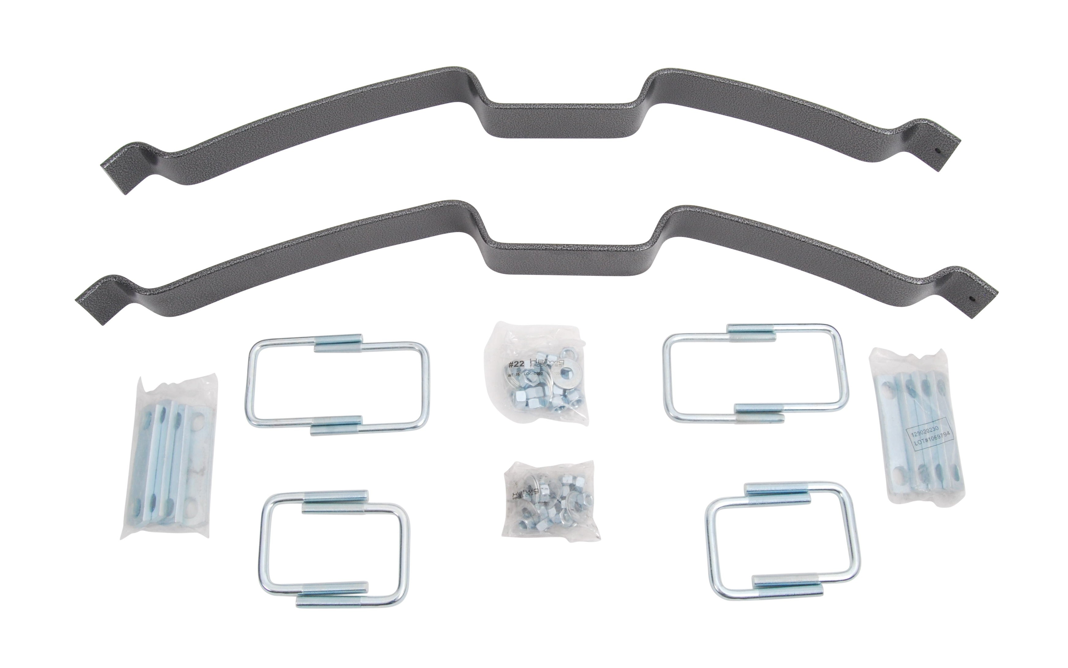 EZ-990 Helper Spring Kit For 2015-2020 Ford F-150 Pickup 2WD/4WD. 2015-2022 With 3 Leaf Springs (Does Not Fit Vehicles With 2 Leaf Springs Or Adaptive Headlights) Hellwig