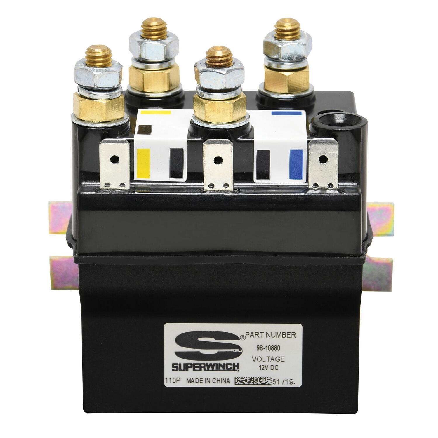 Superwinch Winch Contactor Replacement For S5500/S7500 12V Winches SP 45/45SR/35/35SR Winches