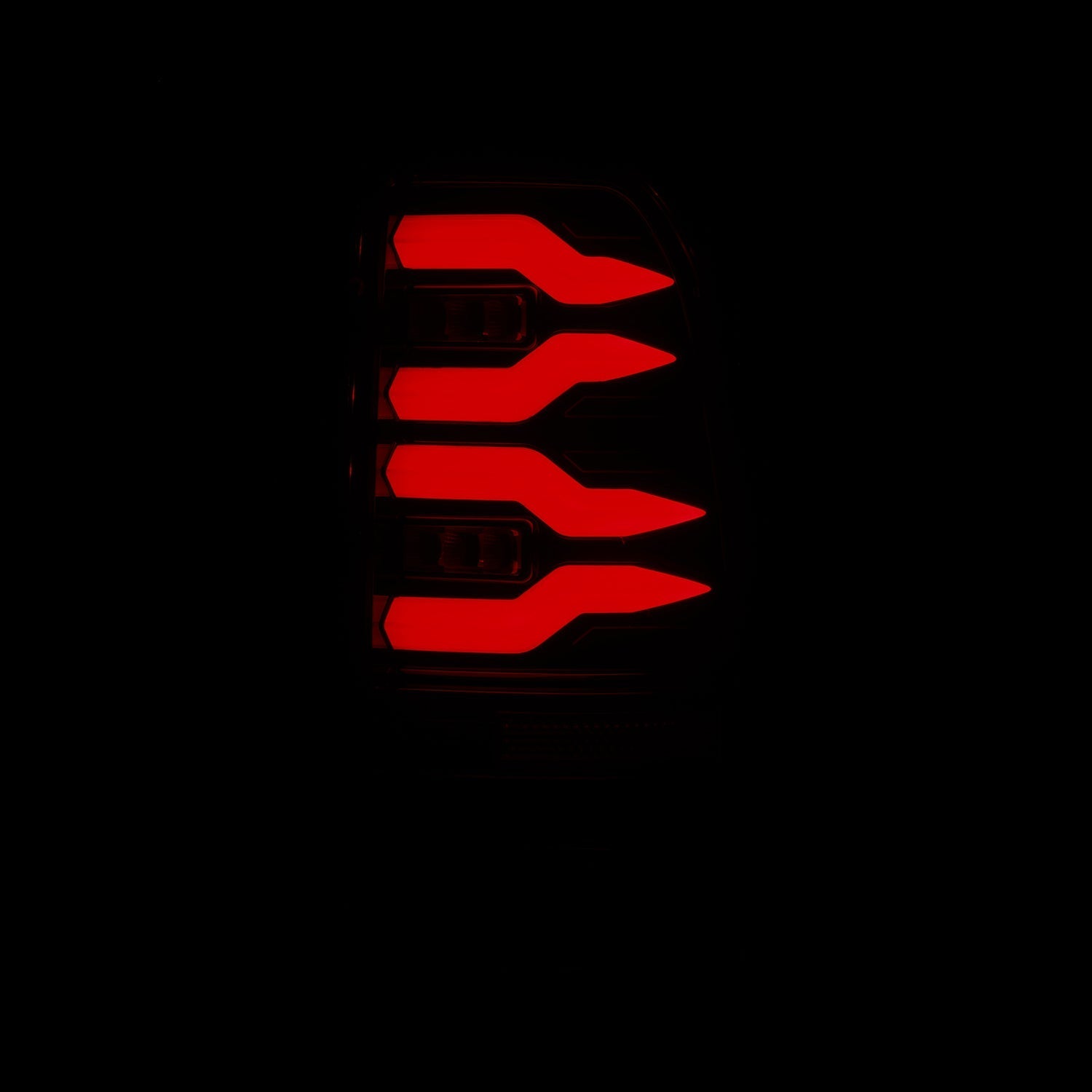 97-03 Ford F-150 / 99-16 F-250/350 Super Duty LUXX-Series LED Tail Lights Alpha-Black - Apollo Off-Road