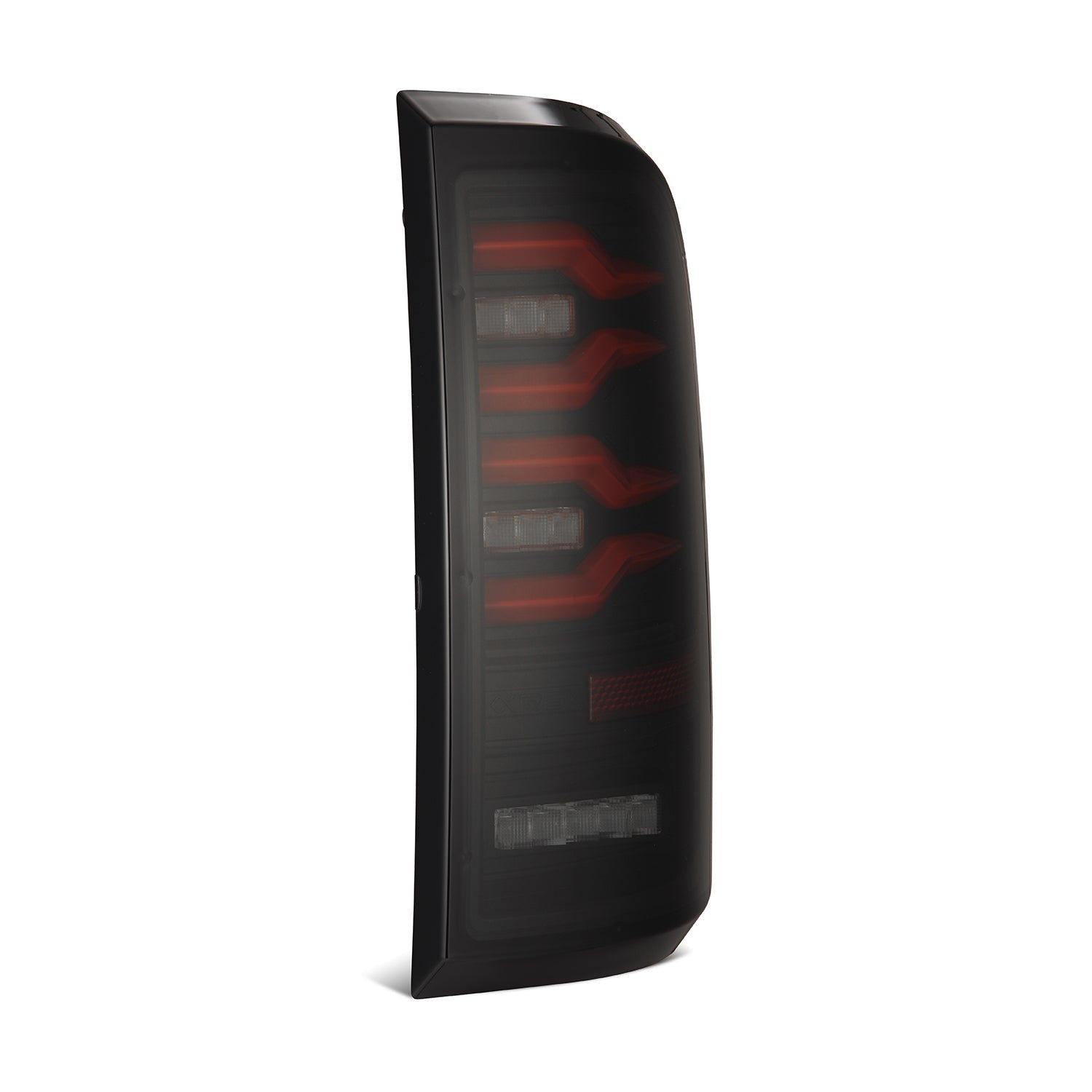 97-03 Ford F-150 / 99-16 F-250/350 Super Duty LUXX-Series LED Tail Lights Black-Red - Apollo Off-Road