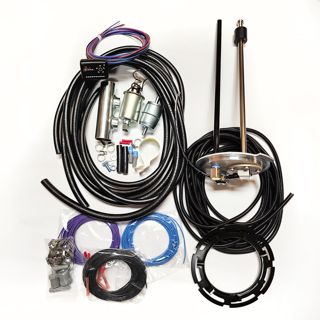 Titan Fuel Tanks Dodge/Ram Cab & Chassis Auxiliary Conversion Kit