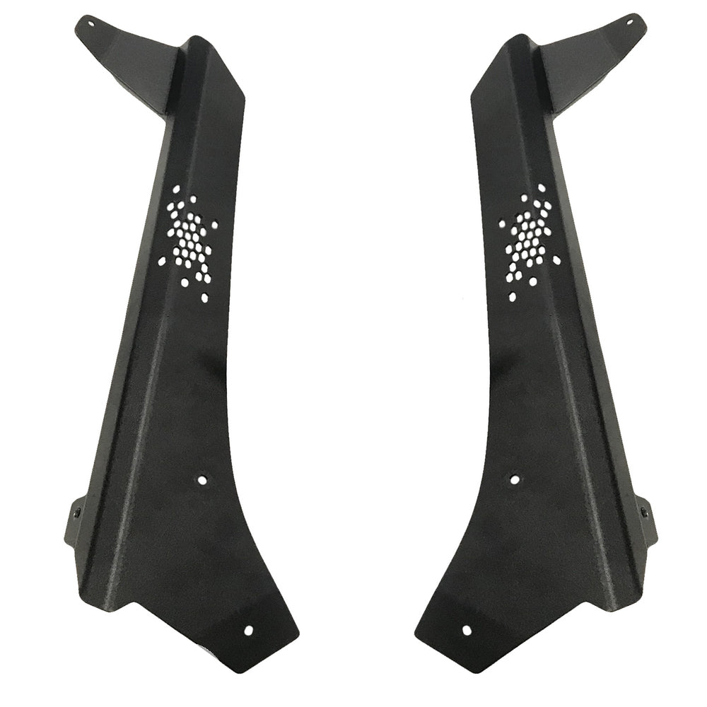 Wrangler/Gladiator Lower Cowl LED Light Pod Brackets and Upper Bar Brackets Rock Slide Engineering
