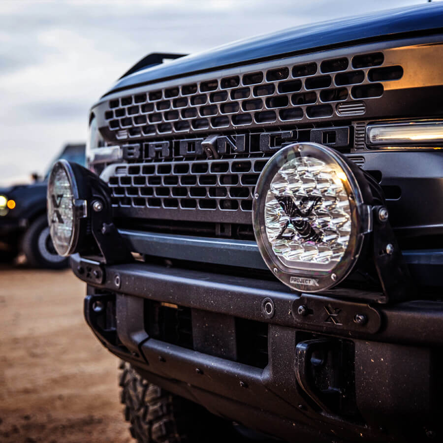 Series X 2-HP.85 Bumper Mount for 2021-Present Bronco Project X