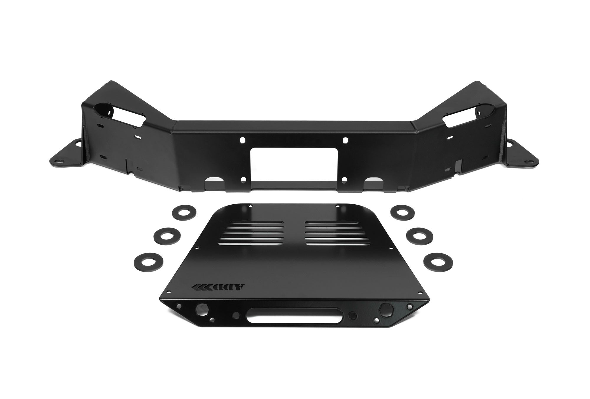 2025 Ram RHO Stealth Fighter Front Bumper Winch Kit Addictive Desert Designs