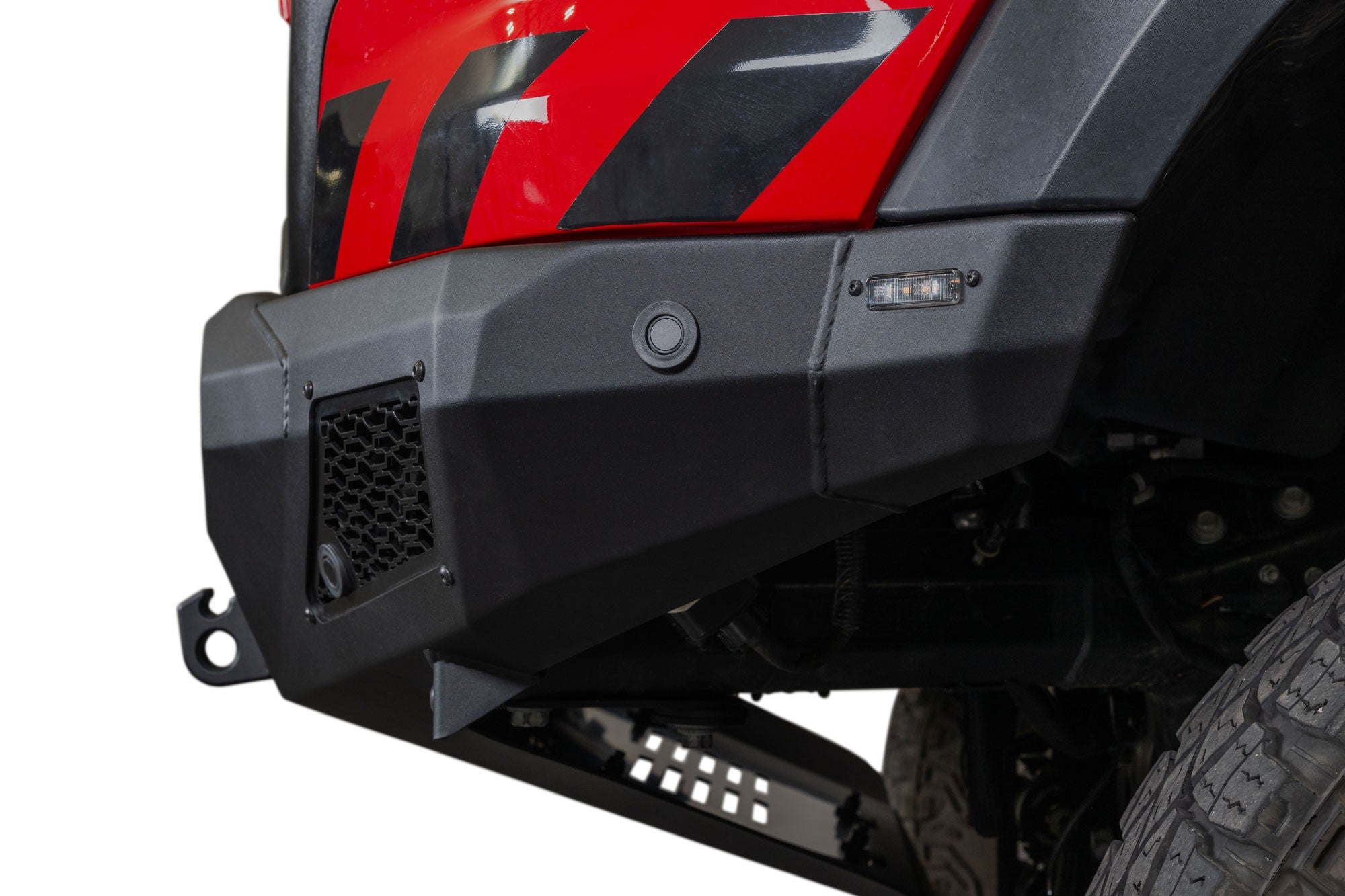 2025 Ram RHO Stealth Fighter Front Bumper Winch Kit Addictive Desert Designs