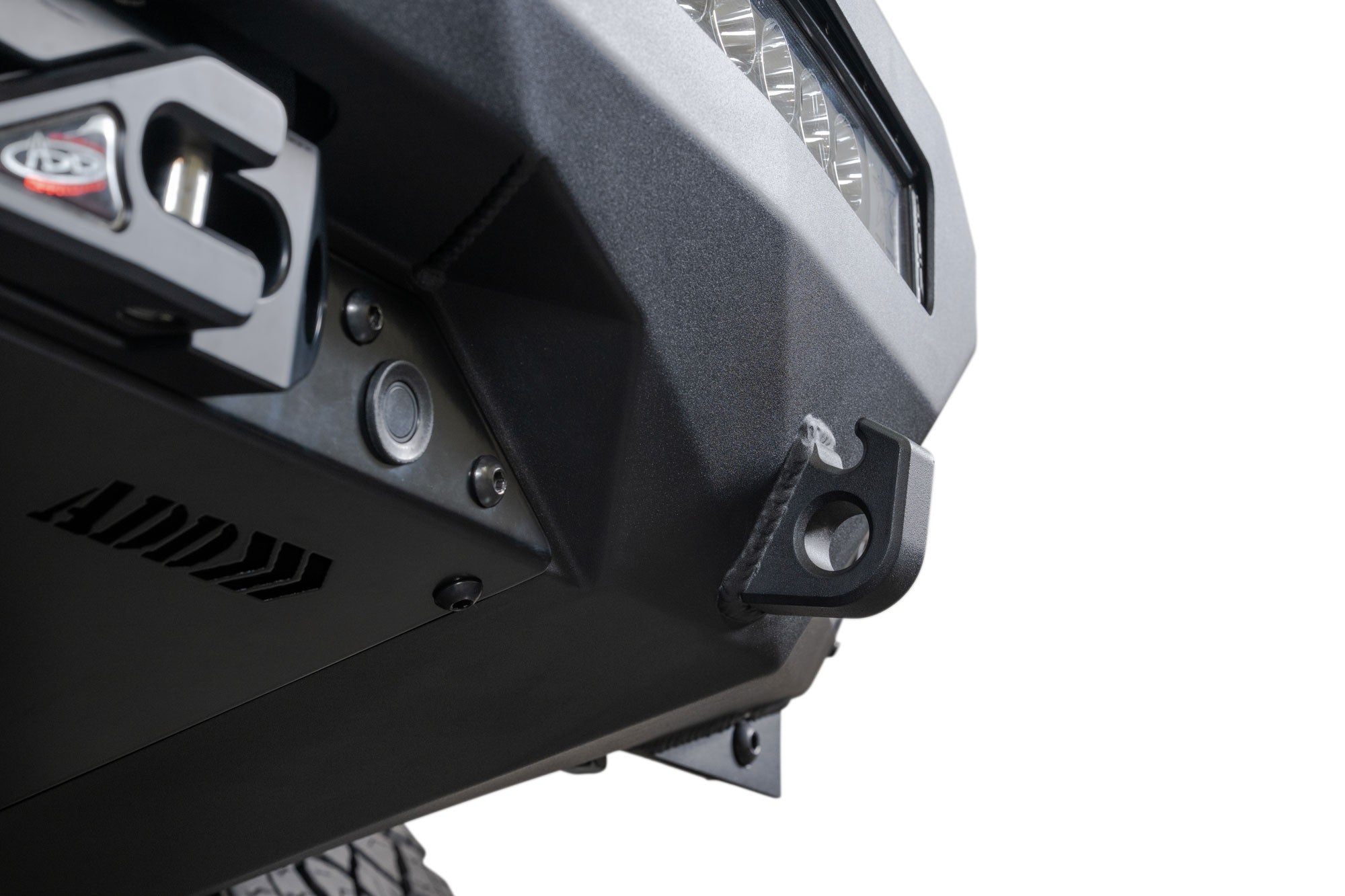 2025 Ram RHO Stealth Fighter Front Bumper Winch Kit Addictive Desert Designs
